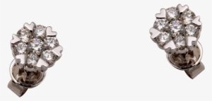 Diamond Cluster Earings - Earrings