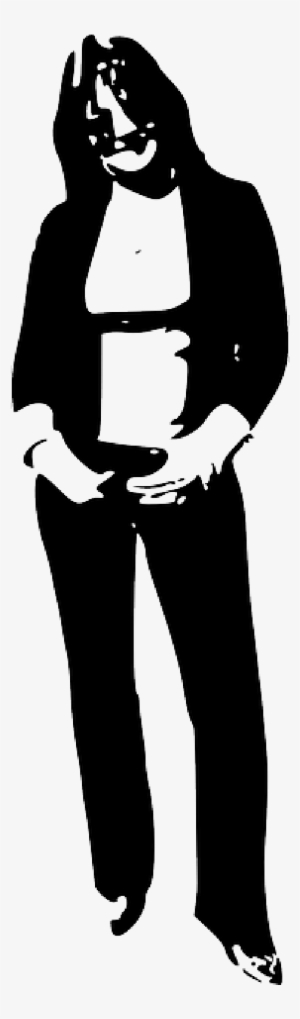 Mb Image/png - Graphic Standing Girl