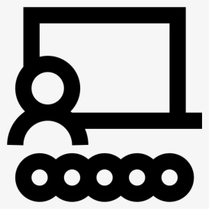 This Icon Represents A Classroom And Shows A Teacher - Classroom+ Icon