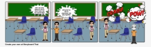 The Empty Classroom - Cartoon