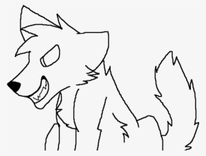 Evil Wolf Lineart By Zoey - Evil Wolf Lineart