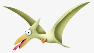 Fayette Urockmw Pterodactyl Green - Pterodátilo Cute Png