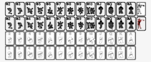 Deck Of Playing Cards Black White Line Art 999px 231 - Playing Cards Full Deck Black And White
