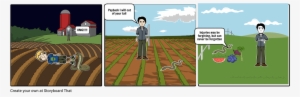 The Man And The Serpent - Cartoon