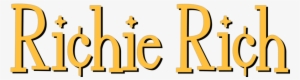 Richie Rich Movie Logo - Richie Rich Cartoon Logo