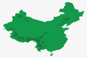A Vast Country Replete With Beauty, China Encompasses - Map Of China No Background