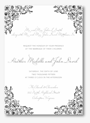 Claire Wedding Invitations