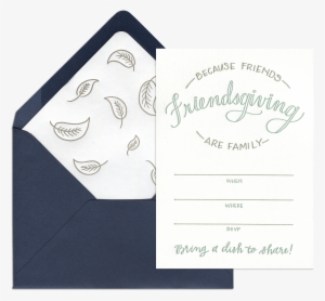 Friendsgiving Fill-in Invitation - Invitation To Winter Gathering