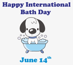 International Bath Day - Merry-xmas Tile Coaster