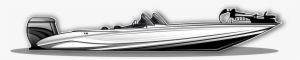 Bass Fishing Boat - Lake Fishing Boat Png