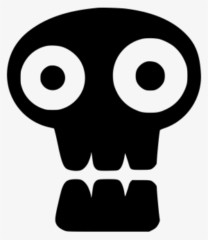 Dead Head Skull Face Halloween Comments - Skull