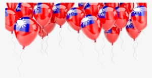 Balloons Frame Illustration Of Flag Of Haiti