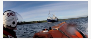 Dunbar Ilb Arriving On Scene Where Fishing Boat Has - Dunbar Lifeboat Station