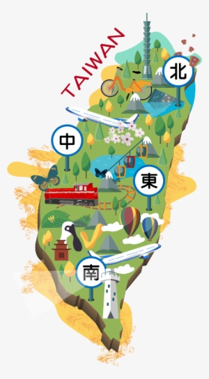 Study In Taiwan - Map