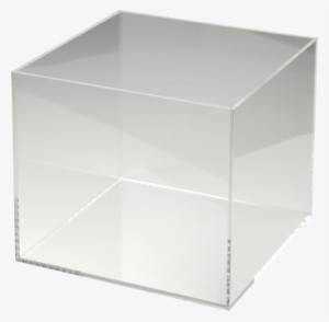 Clear Open Top Acrylic Box - Clear Box Transparent Png