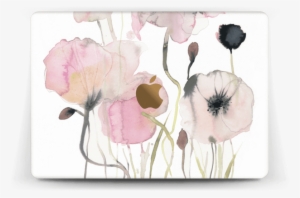 Painted Pink Flowers - Watercolor Painting