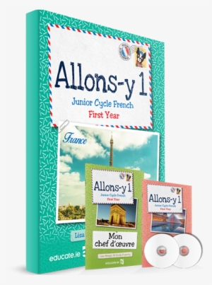 Textbook, Portfolio & Lexique Book - 1st Year French Book