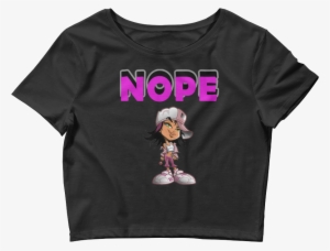 Nope Crop Top - Stop Plastic Pollution Shirt