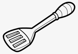 Spatula Coloring Page