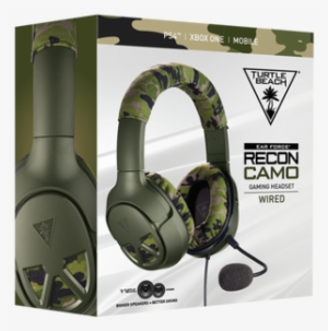 Turtle Beach Ear Force Recon Camo Wired Gaming Headset - Turtle Beach Xo Three