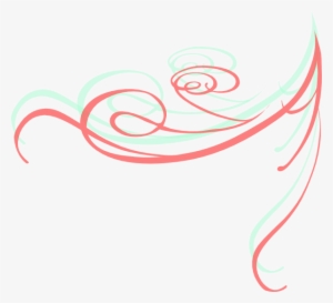 Decorative Swirl Gold Clipart Has