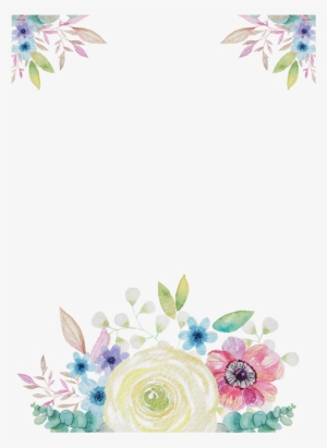 Bloom Frame Flower Border Flowers White Bouquet Multipl - Fairy Background