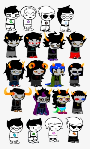 Why Did Hussie Give Tavros Eyebrows And Nobody Else - Homestuck Main Characters