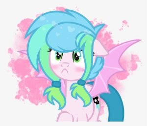 Chococakebabe, Bat Pony, Bat Pony Oc, Blushing, Female, - Instagram