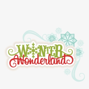 Winter Wonderland Svg Scrapbook Title Winter Svg Cut - Svg Scrapbook Title Winter Fun