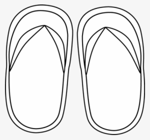 Flip Flop Clipart Flip Flops Black White Png Fr1y2k - Flip Flops Black And White Clip Art