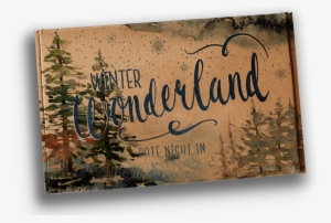Winter Wonderland Date - Calligraphy