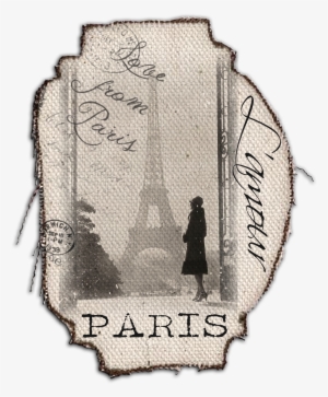 Vintage Paris, Rolodex, Etchings