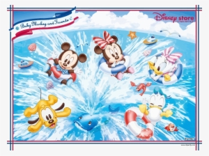 Baby Mickey And Friends Summer Fun Disney Picture Wallpaper - Minnie Mickey Daisy Donald Bebe