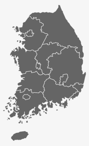 Republic Of Korea - South Korea Map Png