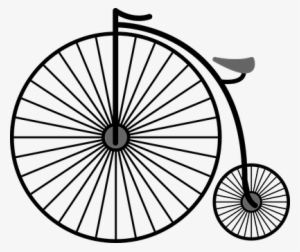 Penny Farthing High Wheel Bicycle High Whe - Penny Farthing Bike Drawing