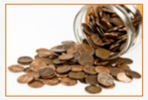 Pennies From Heaven - Jars Filled With Pennies