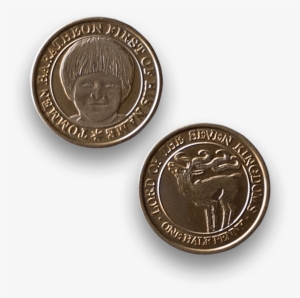 Official Game Of Thrones Half-penny Coin - Coin