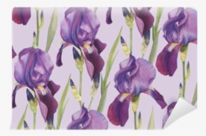 Floral Seamless Pattern With Hand Drawn Watercolor - Watercolor Painting