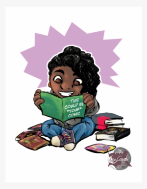The Littlest Comic Reader - Cartoon