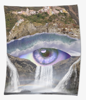Iris Falls Tapestry - Iris Falls