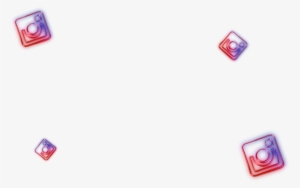 Neon Instagram Logo Png,picsartallpng - Label