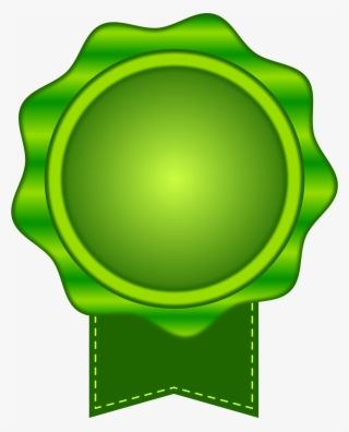 Computer Icons Green Seal Medal - Green Certificate Stamp Png