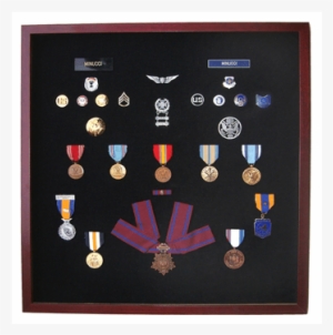 Designing A Shadow Box To Hold Military Pins And Medals - Silver Medal