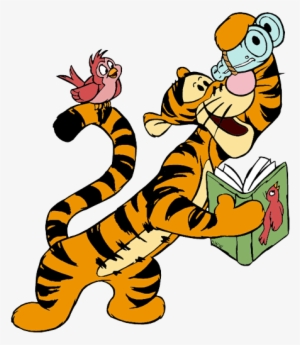 Birdwatching Jumping With Frogs Tigger - Bird Watching Clipart