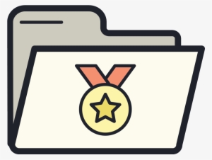 Folder Medal Icon