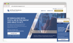Case Study Live Site Amtrust Identity - Minneapolis