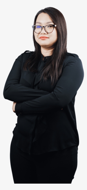 A Fair-skin Asian Girl In Her 20's With Medium Length - Hair