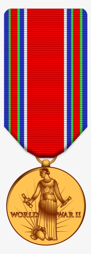 Medals Clipart War Medal - Wwii Victory Medal Png