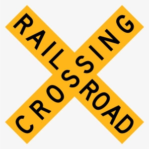 Botswana Road Sign - Rail Road Crossing Sticker