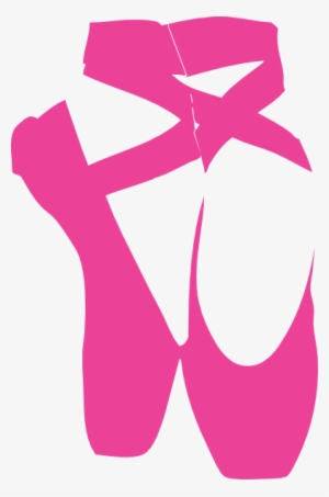 Small - Ballet Shoes Silhouette Png